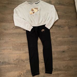 Nike Rose Gold Lounge/Workout Set